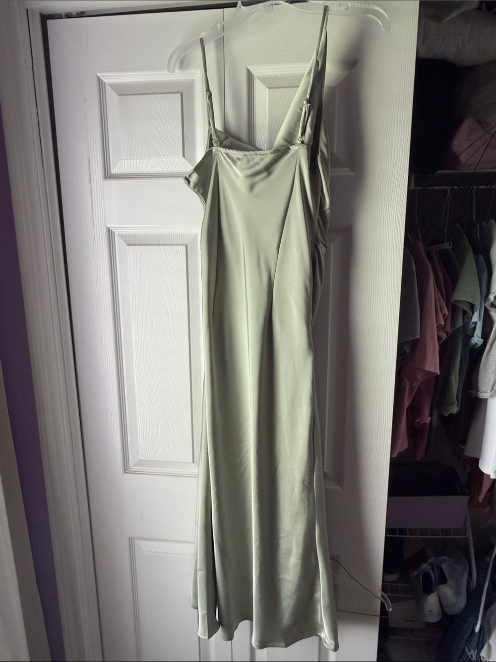 Hello Molly Silky Touch Satin Midi Dress - Picture 9 of 10